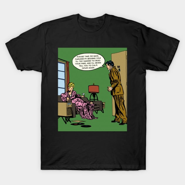 Comic Woman Can Do Better T-Shirt by Slightly Unhinged